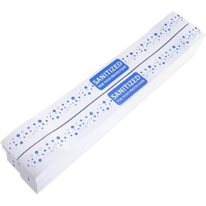 ESSENTIAL- Printed Toilet Seat Band 16-1/2" Wide X 1-1/2" Deepuse In Hotels And Motels (Case Of 1000）