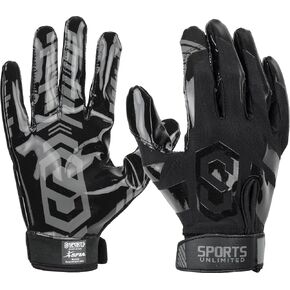 Sports Unlimited Clutch Adult Receiver Football Gloves