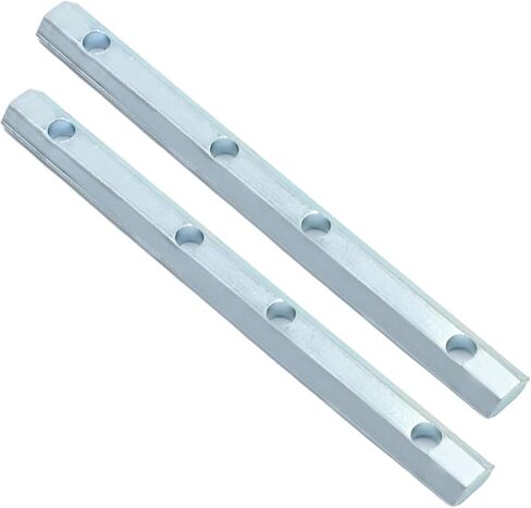 UOIENRT 24 قطعة من موصل مستقيم لربط لوحة قوس الزاوية، 4040 ملحقات فتحة T-Slot V مع براغي لقطع غيار إطار الطابعة ثلاثية الأبعاد من الألومنيوم 4040 (الطول 18 مم) in Kuwait