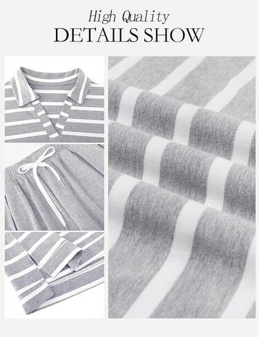 Micoson Womens Two Piece Sets Summer Lounge Sets V Neck Short Sets Drawstring Shorts Sweat Suit Casual Cap Sleeve Outfits in Kuwait