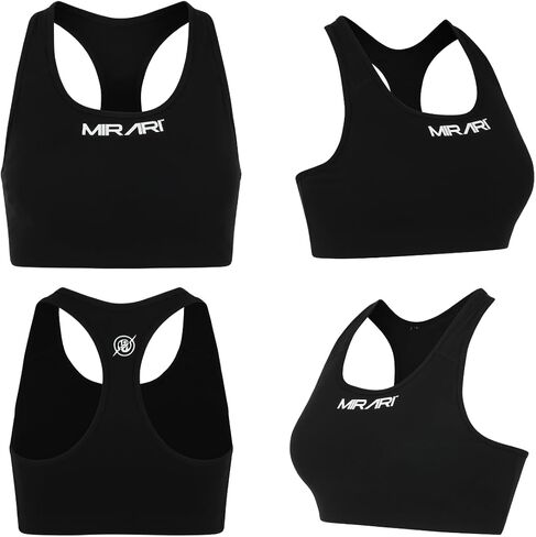 MIRARI Women Racerback Sports Bras - High Impact Workout Gym Activewear Bra in Saudi Arabia