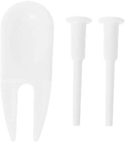 3Pcs/Bag Ball White Fitness Exercise Ball Air Stopper Plug Pin Adapter Kit, Exercise Ball Plug Replacement Kit Exercise Balls and Accessories in Kuwait