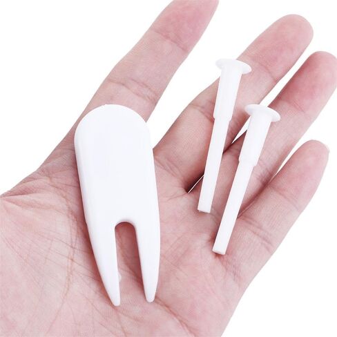 3Pcs/Bag Ball White Fitness Exercise Ball Air Stopper Plug Pin Adapter Kit, Exercise Ball Plug Replacement Kit Exercise Balls and Accessories in Kuwait