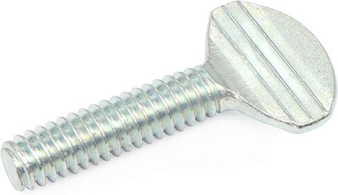 30 عبوة من Aiwaiufu برغي إبهام 1/4 بوصة × 1 بوصة، مسامير مقابض يدوية ملولبة، براغي تثبيت مقابض من الفولاذ الكربوني، برغي مقبض المقبض in Kuwait