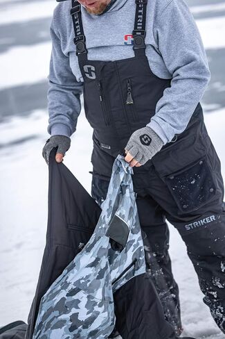 Striker Men’s Climate 3-in-1 Insulated, Waterproof Ice Fishing Jacket with Sureflote Flotation Technology, Phase Terrain, X-Large in Saudi Arabia