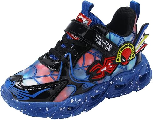 RAYCHY Children's Casual Shoes Boys Breathable Non-Slip Light Sneakers Unisex Luminous Sneakers for Girls Sport Running Shoes in Saudi Arabia