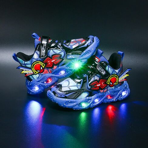 RAYCHY Children's Casual Shoes Boys Breathable Non-Slip Light Sneakers Unisex Luminous Sneakers for Girls Sport Running Shoes in Saudi Arabia