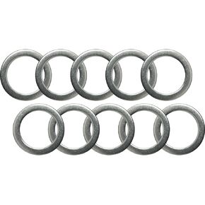 10pcs 1mm Pedal Washers, 20x15mm Stainless Steel Replacement for Moutain Bike Road Bicycle