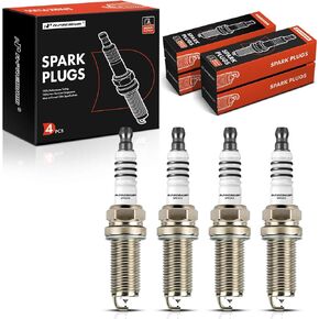 A-Premium Iridium Platinum Spark Plugs Compatible with Honda Accord & Jeep Grand Cherokee & Dodge Grand Caravan & Kia Sorento & Hyundai Santa Fe & Chrysler Town & Country & Acura RDX, Pack of 6