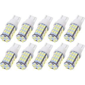 10pcs Super Bright RV Trailer 921 194 T10 3014 42-SMD 12V Car Backup Reverse LED Bulbs Width LED Lights 6000K Xenon White. in Kuwait