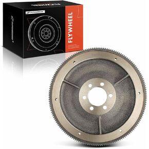 A-Premium Clutch Flywheel Compatible with Jeep Cherokee, Comanche, Wagoneer 1987-1990 4.0L, Wrangler 1988-1990 4.2L, Manual Trans., 6 Bolt Holes, 164 Teeth