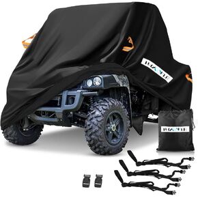 Waterproof UTV Cover，Waterproof Heavy Denier Oxford Cloth Material for Polaris RZR PRO XP 4 Yamaha Can Am Maverick Arctic Cat Textron Off Road 4-6 Passenger