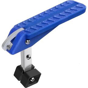TOOENJOY Universal 5 Gear Adjustment Aluminum Car Door Step, Both feet Stand Pedal for Door Latch, Easy Access to Rooftop to Help Loading Cargo, Kayak.Suit for Most Car, SUV, Truck