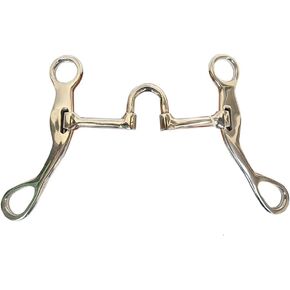 HILASON Short Shank Correction Bit with Stainless Steel | Horse Bit | Horse Bits Western | Walking Horse Bits | Training Horse Bit | Equine Bits | Bit for Horses