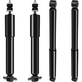 Shocks,AUTOMUTO Full Sets Shocks Absorbers Kit Fit for 1999 2000 2001 2002 2003 2004 2005 2006 2007 for Chevy Silverado 1500 for GMC Sierra 1500 344380 37149 Auto Shocks Strut Sets(4 pcs for 2WD-RWD)