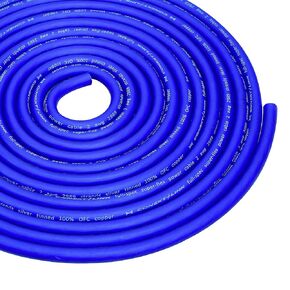Conext Link 5 FT 2 AWG GA Full Gauge Battery Power Cable Ground Wire Frost Blue OFC Copper （10060）