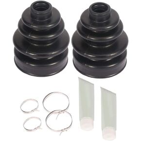 ECCPP CV Joint Boot Kit fits for 1988 1990 for Honda FourTrax 300 Kubota RTV900 Kubota RTV900XT for YAMAHA Big Bear 350 Pair Outer Inner