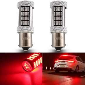 High Power 92smd LED Bulbs Green 1156 P21W 7506 BA15S Brake Center High Stop DRL Tail Stop Daytime Running Light LED Bulb Lamp Replacement for Cars,Trucks, SUVs, Vans