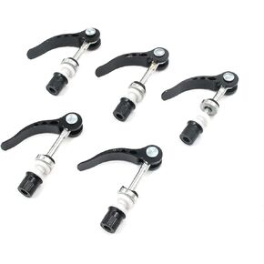 T Tulead Bike Seat Clamp Bike Seat Quick Release Clamp Lever Bicycle Seat Clamp Rod Bolt Pack of 5