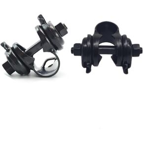 Standard Rail Saddles, 2PCS Bike Seat Clamp, Metal Bicycle Saddle Clamp, Seat Clamp for Standard Rail-type Bicycle Saddle
