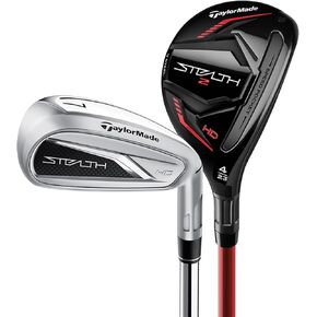 Taylormade Golf Stealth High Draw Iron Combo Set 3/4 Rescue 5-P/Left Hand Regular