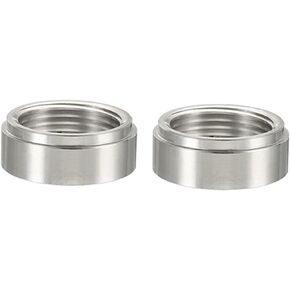 2 Pcs 1/2" NPT Female Weld On Bung Aluminum Pipe Thread Pipe Fitting Adapter Car Accessories,Use With Fuel, Oil, Gas and Water