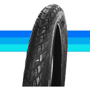 Bike Fat Tire 76-406/20x3.0 for e Bike| 20 x 3.0 Bicycle Tire | 20" Electric Bike Tires Tires Mountain Bike Tires | Bike Fat Tires 20x3 Inch with Arrow Tread for Increased Contact Area | 30 PSI