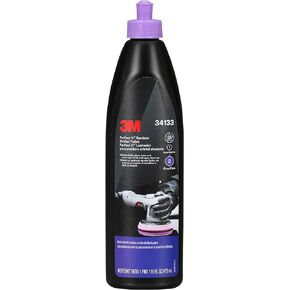 3M Perfect-It Random Orbital Polish, 34133, 1 Pint, Fast Cutting Polisher for Automotive Buffing & Polishing, High-Gloss Finish
