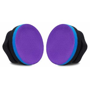 Synthetic Clay, 2-Pack Hand Clay Bar Pad for Car Auto Detailing, Cleansing, Paint Surface Prep Tool for Waxing & Polishing (Blue Purple)