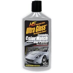 UltraGloss Carnauba Color Match Car Polish with PTFE results. The Professional Choice. 10 oz (1 PACK, SILVER)