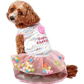 Rubie's Pet Pets Sprinkle Party Dress for Pets