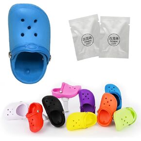 4 Pack Cute Shoe Car Air Freshener Vent Clips with 4PCS Refills Solid Fragrance Replacement Pads Car Perfume Clip Car Interior Decor Accessories for Men/Women,Best Gife for Friend