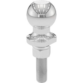 CURT 40071 Chrome Trailer Hitch Ball, 2,000 lbs, 1-7/8-Inch Diameter, 3/4 x 3-Inch Shank