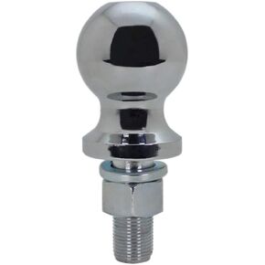 Quick Products QP-HB3007 2" Chrome Hitch Ball - 3/4" Diameter x 2" Long Shank - 3,500 lbs.