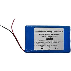 3.7V 1200mAH Replacement Battery for PDA Palm Tungsten TX