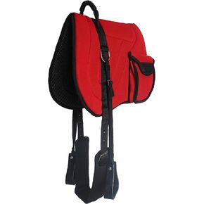 Horse Neoprene Padded Anti-Slip Breathable Bareback Saddle Pad Black 39LW02