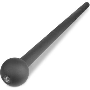 ProsourceFit Steel Macebell, Heavy Duty Steel Mace, Workout Mace with Non-Slip Grip for Gada, Strength, and Core Training