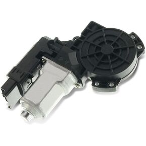 Front Driver Side Power Window Motor Replacement for Hyundai Sonata 2006-2010 (6 Pins Plug with Anti-Clip Function)
