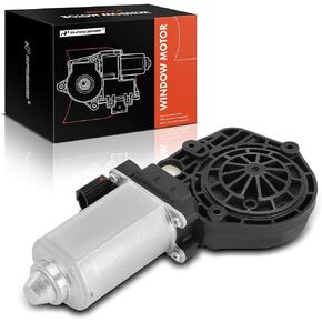 A-Premium Front Left Power Window Lift Motor Compatible with Ford Explorer 1995-2001, Bronco II 1987-1990, Ranger & Lincoln Mark VIII & Mercury Mountaineer, Driver Side, Without Anti-Clip Function