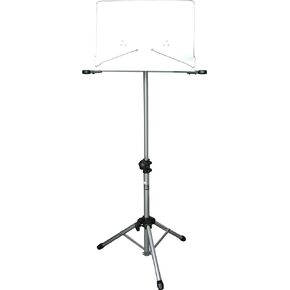 Audio2000'S AST438B Premium Heavy-Duty Perforated Sheet Music Stand with Adjustable Height