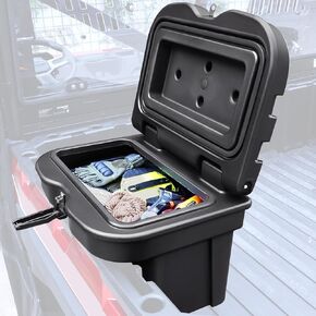 StarknightMT Waterproof UTV Bed Box Compatible with Polaris Ranger 1000 900 570 500/Ranger XP/General 1000 2016-2023 Ranger 1000 Accessories UTV Tool Box
