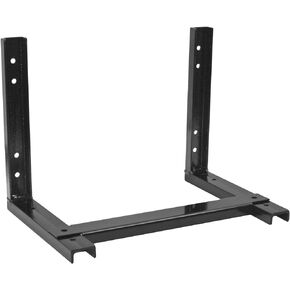 Buyers Products - 1701000 Mounting Brackets For 24/36 Inch Poly Truck Boxes, Black Steel, 15 x 14 Inches