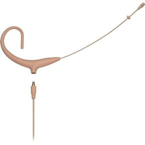 Audio-Technica BP892xCLM3-TH Compatible with Sennheiser, Omnidirectional Earset with Detachable Cable, Locking 3.5mm Connector, Beige