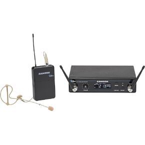 Samson Concert 99 Earset Wireless System with SE10 Earset Microphone, D Band, Black
