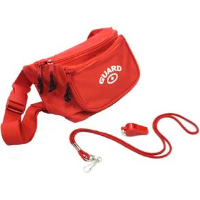 Adoretex Guard Fanny Pack Whistle with Lanyard Equipment Set