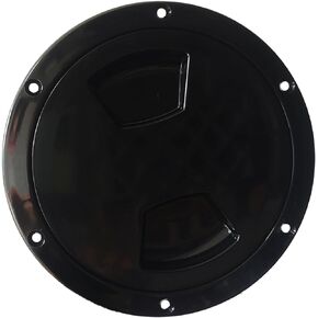 Boat 5 Inch Inspection Port Boat Access Seal Kayak Hatch Plus RV Marine Tight Hole Cover Lid (White)