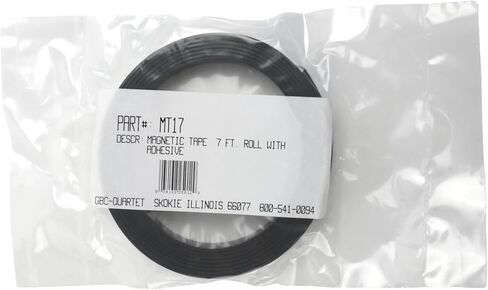 Quartet Magnetic Tape, 0.5 Inch x 7 Feet Roll, Dark Brown (MT17) in Saudi Arabia