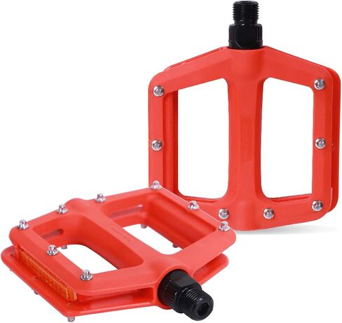 دواسات الدراجة الجبلية من DRBIKE بدواسات منصة الدراجة من ألياف النايلون خفيفة الوزن لدراجة BMX MTB Road Fixie 9/16" in Kuwait