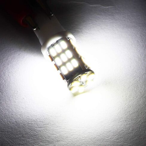 10pcs Super Bright RV Trailer 921 194 T10 3014 42-SMD 12V Car Backup Reverse LED Bulbs Width LED Lights 6000K Xenon White. in Kuwait