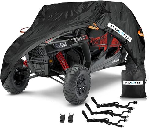 غطاء UTV مقاوم للماء، مادة قماش أكسفورد ثقيلة مقاومة للماء من أجل Polaris RZR PRO XP 4 Yamaha Can Am Maverick Arctic Cat Textron Off Road 4-6 Passenger in Saudi Arabia